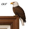 Thoughtful Gift for Librarians And Teachers Wooden Bird Door Topper Decor, Adorable Shape Corner Statue, Handcrafted Wood Decor Sign, Woodland