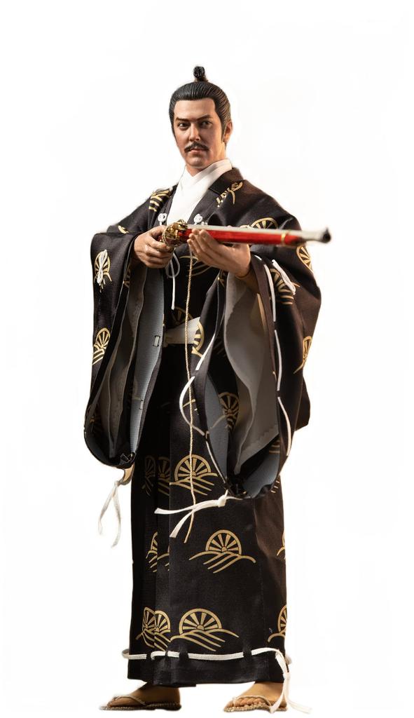 IQOMODEL DM003 Movie Game Character Sengoku Period Samurai Samurai Kenshin Uesugi Model Movable Action Figure Body Head Switcher Clothes Weapon