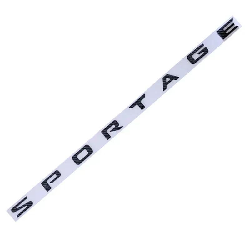 Suitable for Kia Smart Sportage Sorento SPORTAGE English logo modified body sticker rear cover trunk label tclvr60