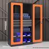 JINGGENG Heavy-Duty Double-Door Tool Cabinet