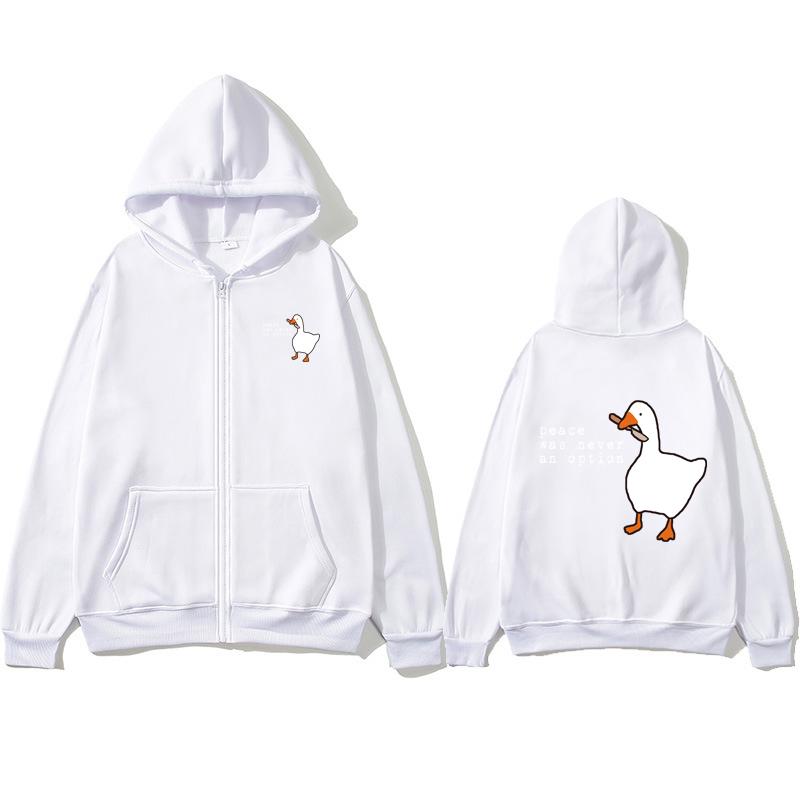 Мир никогда не был вариантом. Толстовки с капюшоном на молнии с принтом. Смешная толстовка с капюшоном на молнии. Новинка. Большие топы. Кепка Harajuku. Толстовка с капюшоном на веревке.