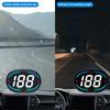H2 HUD Head Up Display Автомобильный цифровой GPS спидометр Датчики Универсальный для всех автомобилей Пикапы с USB-портом Компас Спидометр