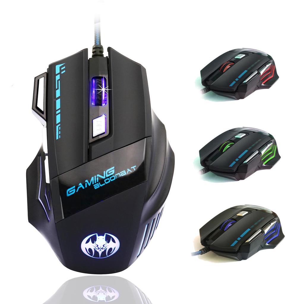 61-клавишный RGB проводной игровой комплект клавиатура и мышь, немеханическая мембранная, черно-белый, с семицветной мини-подсветкой