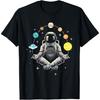 Медитирующий астронавт - Галактический космонавт астроном космос футболка