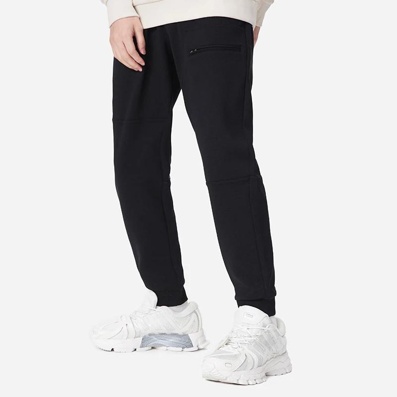 Мужские вязаные спортивные штаны Li Ning Черные AKLS111-1