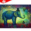 Picture Of Rhinestone Diamond Painting Animal Mosaic Diamond Embroidery Elephant