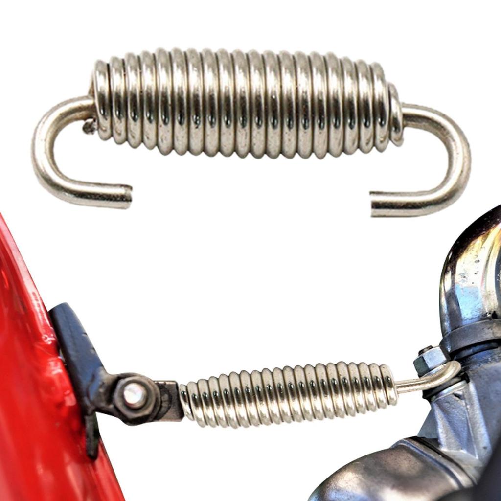 Motorcycle Exhaust Spring, Stainless Muffler Spring for Exhaust Pipe, Motorcycle Modification Parts Exhaust Pipe