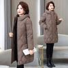 Snow Wear Winter Coat for Women Down Jacket Warm Thicken Casual Loose Hooded Winter Jacket Long Parkas Overcoat