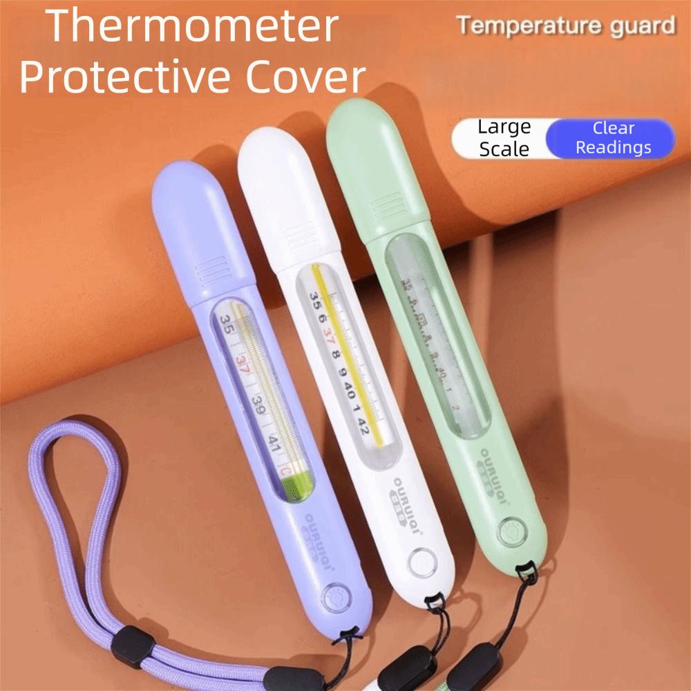 Enlarge Scale Thermometer Protective Cover LED Light Universal Thermometer Cover For Children