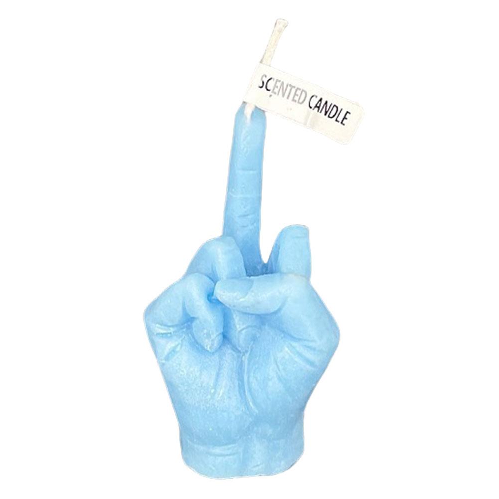 Middle Finger Scented Candle Soy Wax Long Lasting Candle Middle Finger Shaped Model Scented Candle Home Decoration Ornaments