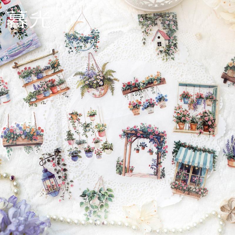 30pcs/1lot Kawaii Stationery Stickers Rural Mist Diary Decorative Stickers Scrapbooking Craft Stickers