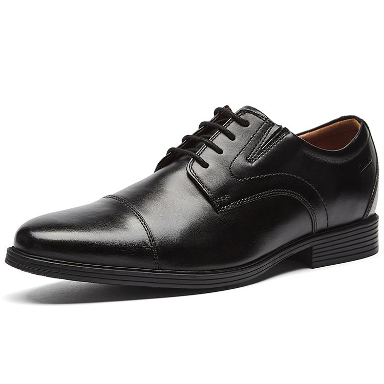 Clarks Классические мужские туфли-дерби Деловые туфли Черные 261529128