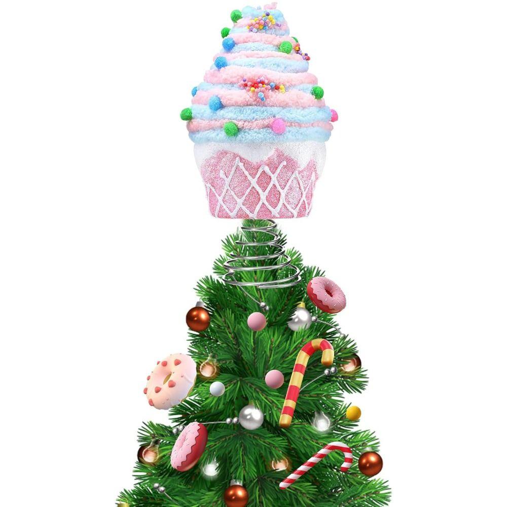 Lightweight Tree Top Stand Green Decoration Holder Christmas Tree Topper Stand Holiday Decor