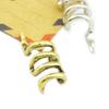 Women Lady Unique Mini Snake Shape Ear Cuff Clip Punk Earring
