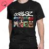 2026 Новые Забавные Музыкальные Группы Gorillaz Demon Days Повседневные Футболки Мальчик Сумасшедшие Футболки Круглый Воротник Короткий Рукав Футболки Одежда Футболка