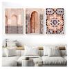 Posters and Prints Islamic Wall Art Canvas Painting Mosaic Wall Pictures for Living Room Decor Moroccan Architecture Photography