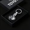 Брелок-значок автомобиля Toyota из цинкового сплава Подвеска Аксессуары Для Toyota Corolla Yaris Aygo Prius Camry Auris Avensis 4Runner
