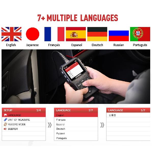 Launch Creader 529 CR529 Automotive OBDII Scanner Car Diagnostic Tools Engine Check OBDII Scan Tools Launch Obd2 Scanner X431