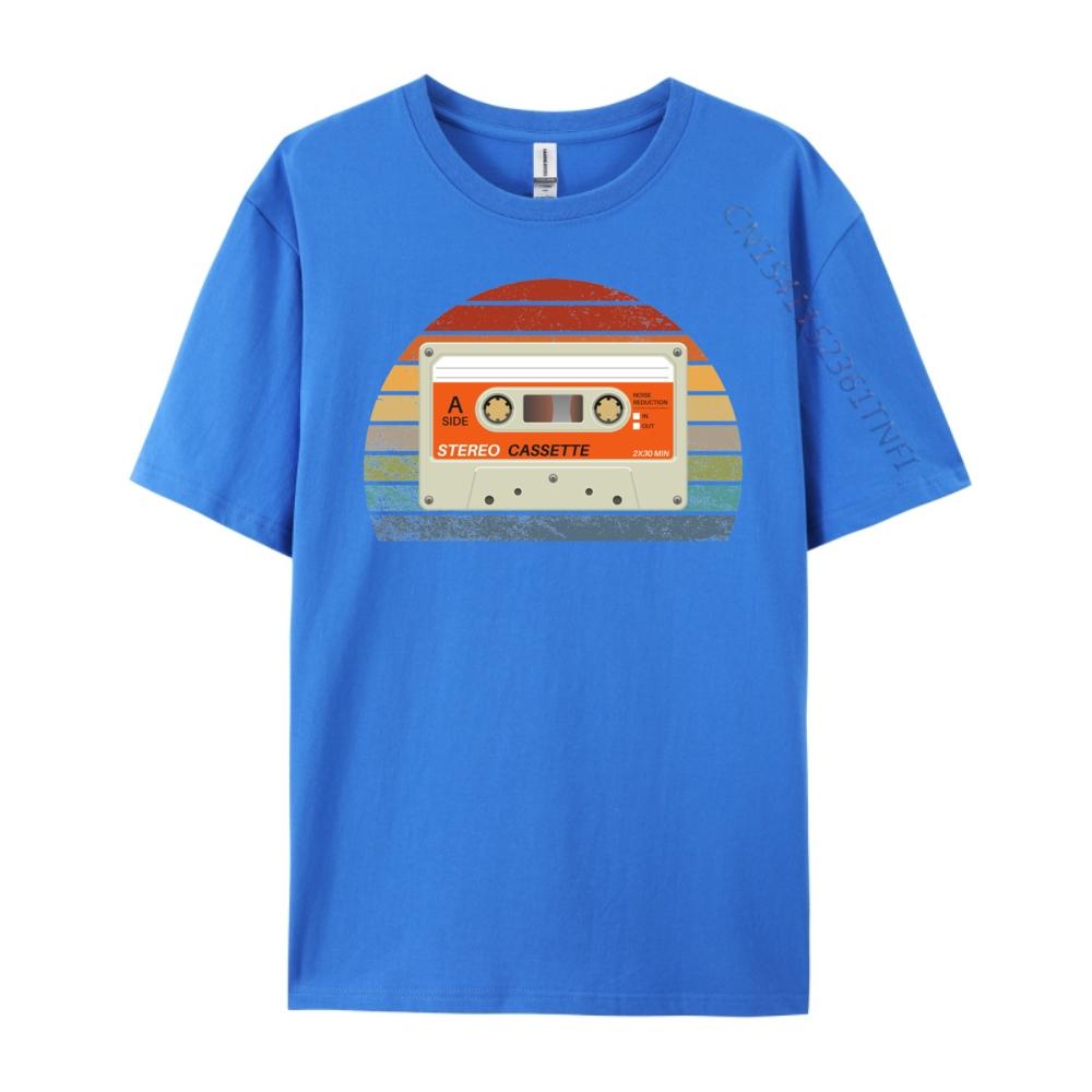 Cassettes Lover Tee Shirt Clothes Clothes Graphic Tee Shirt Breathable In Tops & Tees Printed On