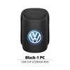 Car Leather Side Door Cup Holder Wear-Resistant Waterproof For Volkswagen VW Scirocco Passat Polo B5 B6 B7 CC Tiguan Sharan zh0