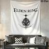 Elden Ring Dawn Wall Hanging Printed Fabric Blanket Decorative Tapestries for Bedroom Living Room Home Decor