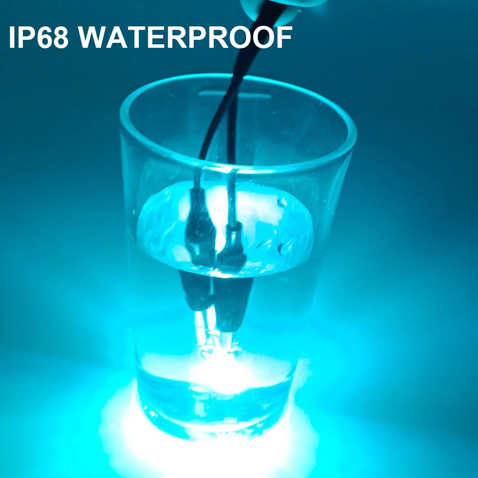 10x High Quality Led T10 W5W Sapphire Cob Car Light Original Auto License Plate Motor Wedge Door Reading Trunk Lamp Bulb 12V