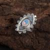 Rare Milky Opal Gemstone 925 Sterling Silver Jewelry Handmade Ring Gift For Her RR-6-17