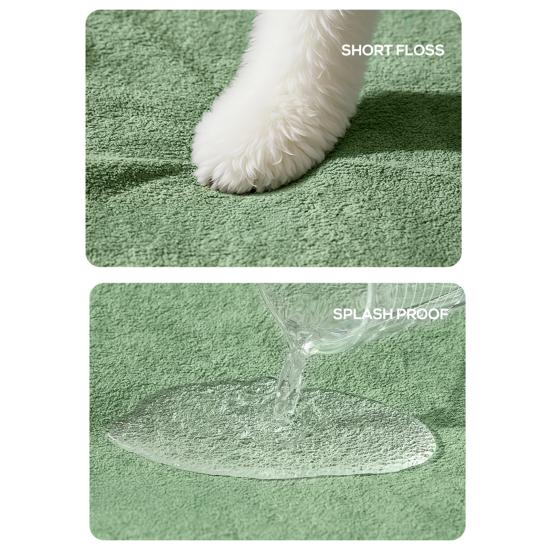 Большая лежанка для собаки, противоскользящий ортопедический коврик для питомца со съемным моющимся чехлом, подушка для сна щенка с поддержкой шеи для пола, для маленьких, средних и больших собак