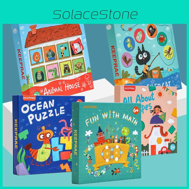 Kids Teaser Brain Magnetic Puzzle Board For Educational Concentration Practice