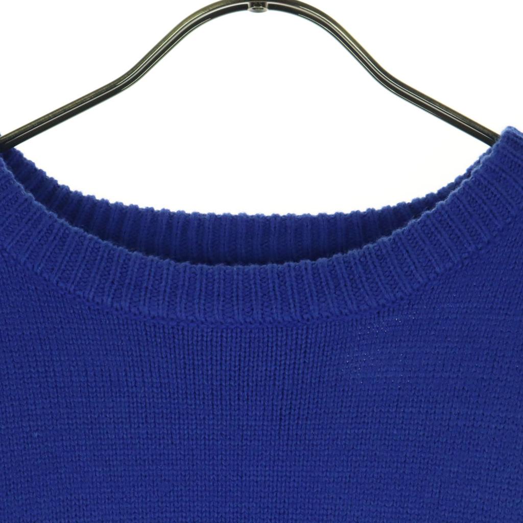 Beauty products LOGAN knitting mills Long sleeve knit F blue Men's Used