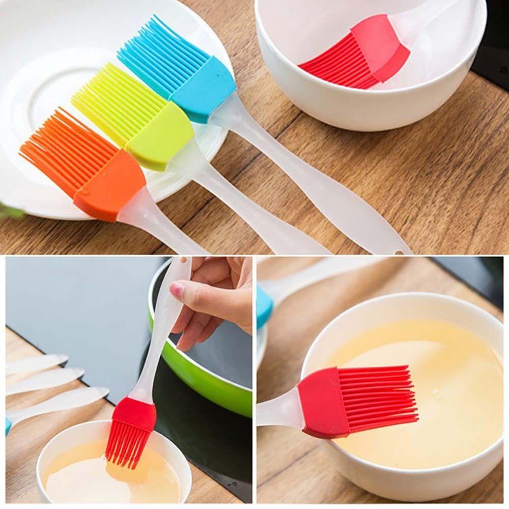 1Pcs Barbecue Silicone Oil Brush High Temperature Resistant Baking Brushes Durable Barbecue Brush