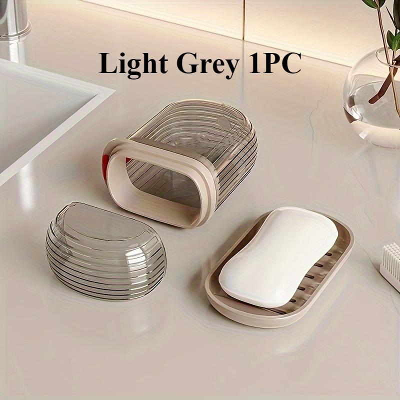 1/2 шт. Мини мыльница Дорожная мыльница для хранения Портативная крышка Прозрачная мыльница