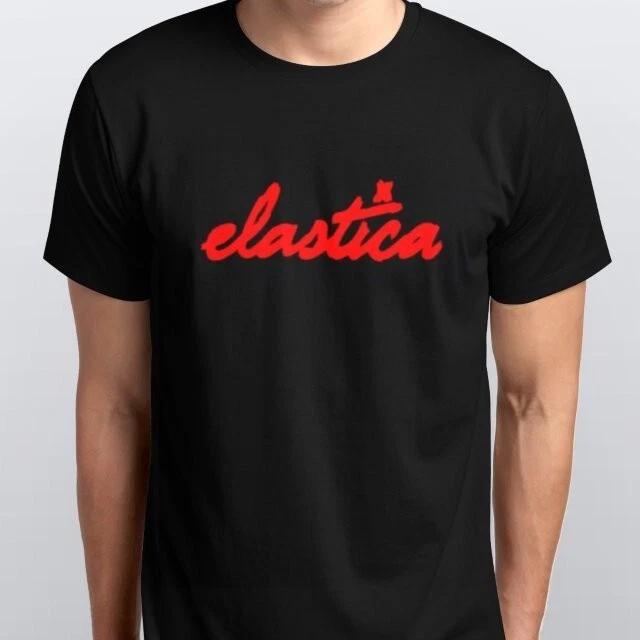 ELASTICA T-SHIRT All sizes S M L XL XXL colours Black, White