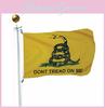 Ft 3x5 Gadsden Dont Tread On Me Culpepper Rattlesnake Tea Party Flag Yellow
