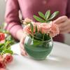 5 шт. Зеленые блоки флористической пены для сохранения свежести, круглая форма, флористический кирпич, набор для DIY цветочных композиций, форма полусферы