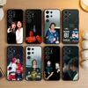 Чехол для телефона "Накал страстей" для Samsung S26, S25, S24, S23, S22, S30, S21, Ultra, Plus, FE 5G Черный Мягкий Чехол