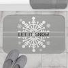 Loving Heart Doormat Carpet with Gnome and Heart Pattern Woven Lightweight Fug for Entryway Bathroom Non-slip Floor Mat Welcome