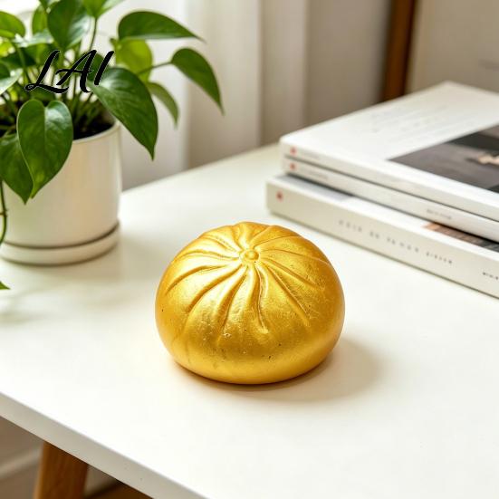Kids Stress Relief Toy Glitter Dumpling Squeeze with Steamer Box Dough TPR Ball Fidget Toy Soft Simulated Steamed Bun Sensory