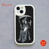 Чехол для телефона Grim Reaper Skull Skeleton Moblie для Iphone 15 promax 12 13 pro 14 Pro mini plus, защитные черные чехлы из овечьей кожи