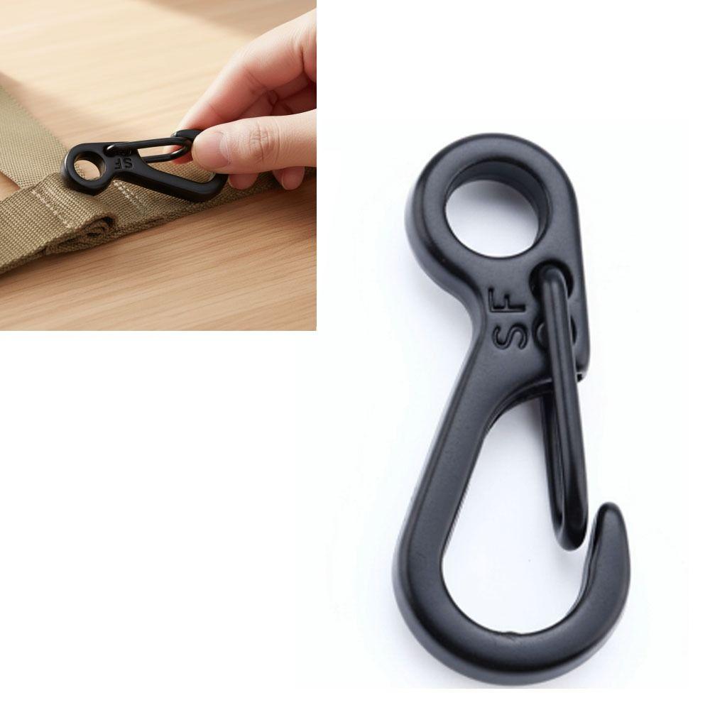 20 Pcs Alloy Mini EDC Carabiner Heavy Duty Snap Spring Clips Spring Snap Hook Outdoor Hiking