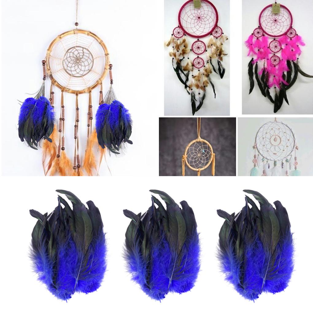 50 шт. Натуральное перо Декорация Легко и Различные Применения Натуральные Петушиные Перья Перья