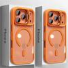 Роскошный Прозрачный Магнитный Чехол Для Телефона Magsafe Для iPhone 17 Air 16 15 14 Plus 13 12 17 Pro Max Подставка Защита Стеклянной Линзы Крышка