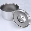 304 Stainless Steel Rice Bowl With Lid Soup Bowl Steamed Rice Bowl Anti-Scalding Child Small Bowl Cuisine Kitchen Tableware