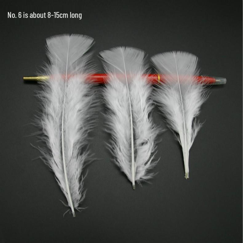 White Feathers for DIY Handmade Clothing & Jewelry Accessories