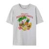 Retro Style Tropical Fruit Graphic Tees Cute Y2k Aesthetic Beach TShirt Papaya Coconut T Shirt Women Loose Summer Vacation Top