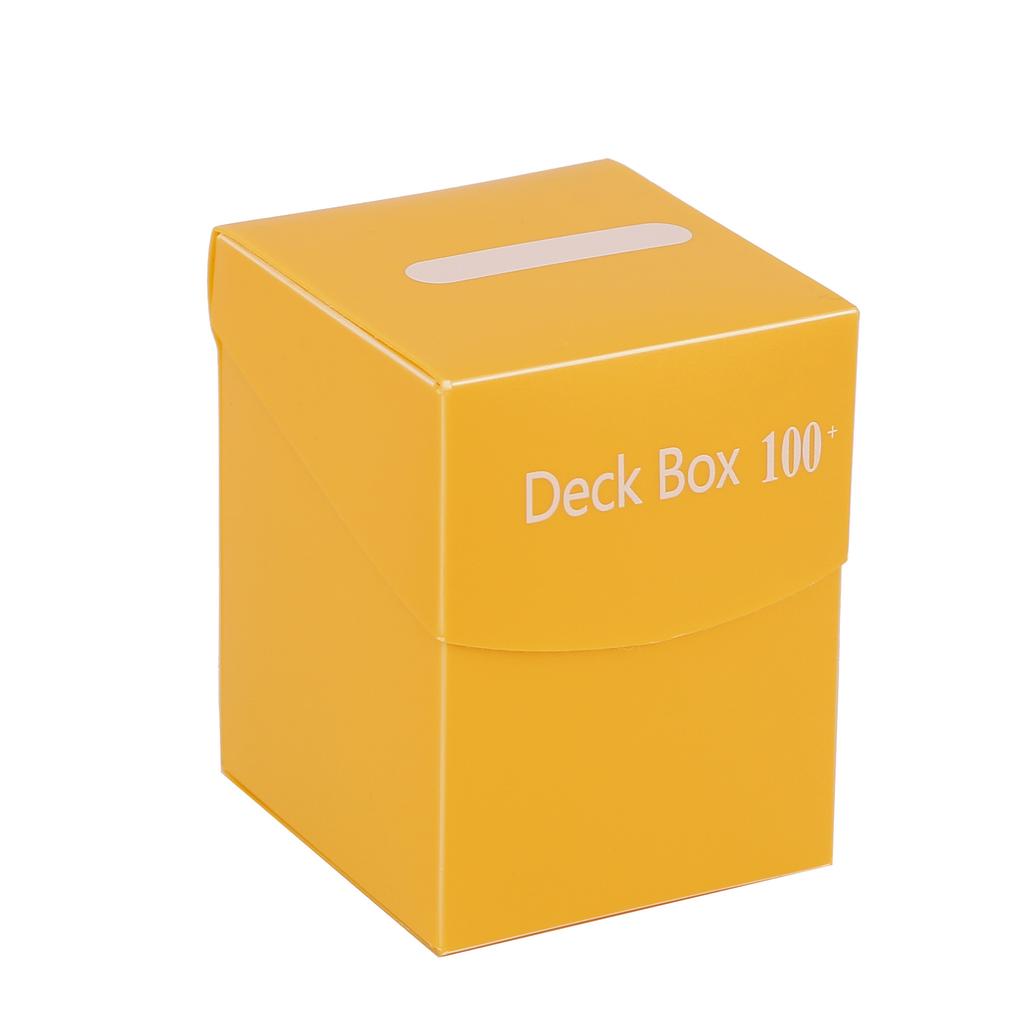 Deck Trading Cards Box for 100+ Game Baseball Card Storage Box Playing Card Carrying Case for Family Party Games Supplies