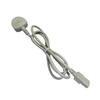 UK 3-Pin C5 White 13A Power Cord, 1.5m - Fast Shipping Available