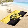 CABBA FC Print Beach Towel, Large Soft Quick Dry Towel for Beach Camping Swimming
