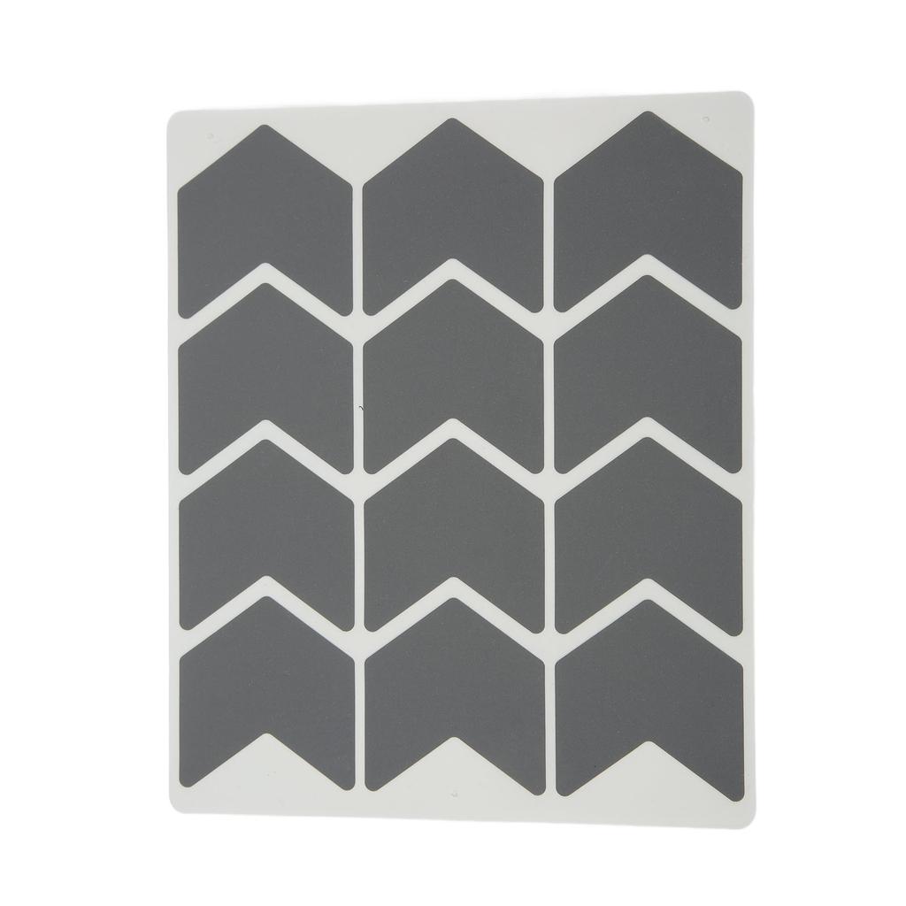 12Pcs Bike Reflective Stickers Waterproof Easy To Install Safety Cycling Wheel Sticker for Road