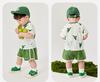 Mini Balabala Boys and Girls Short-sleeved T-shirt Baby Shorts Summer Moisture-absorbing Quick-drying Elastic Breathable Loose Pants